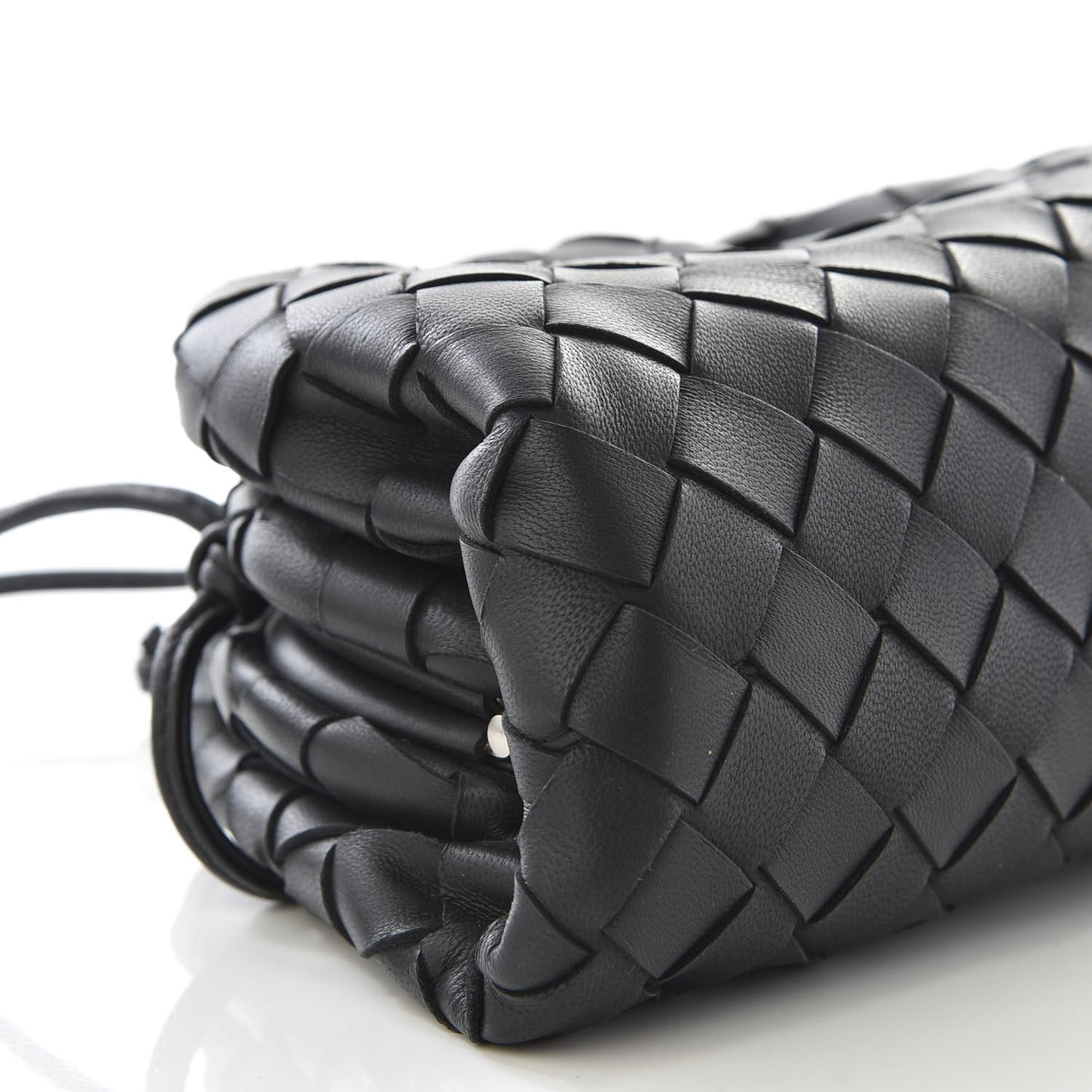 Nappa Intrecciato The Mini Pouch Black