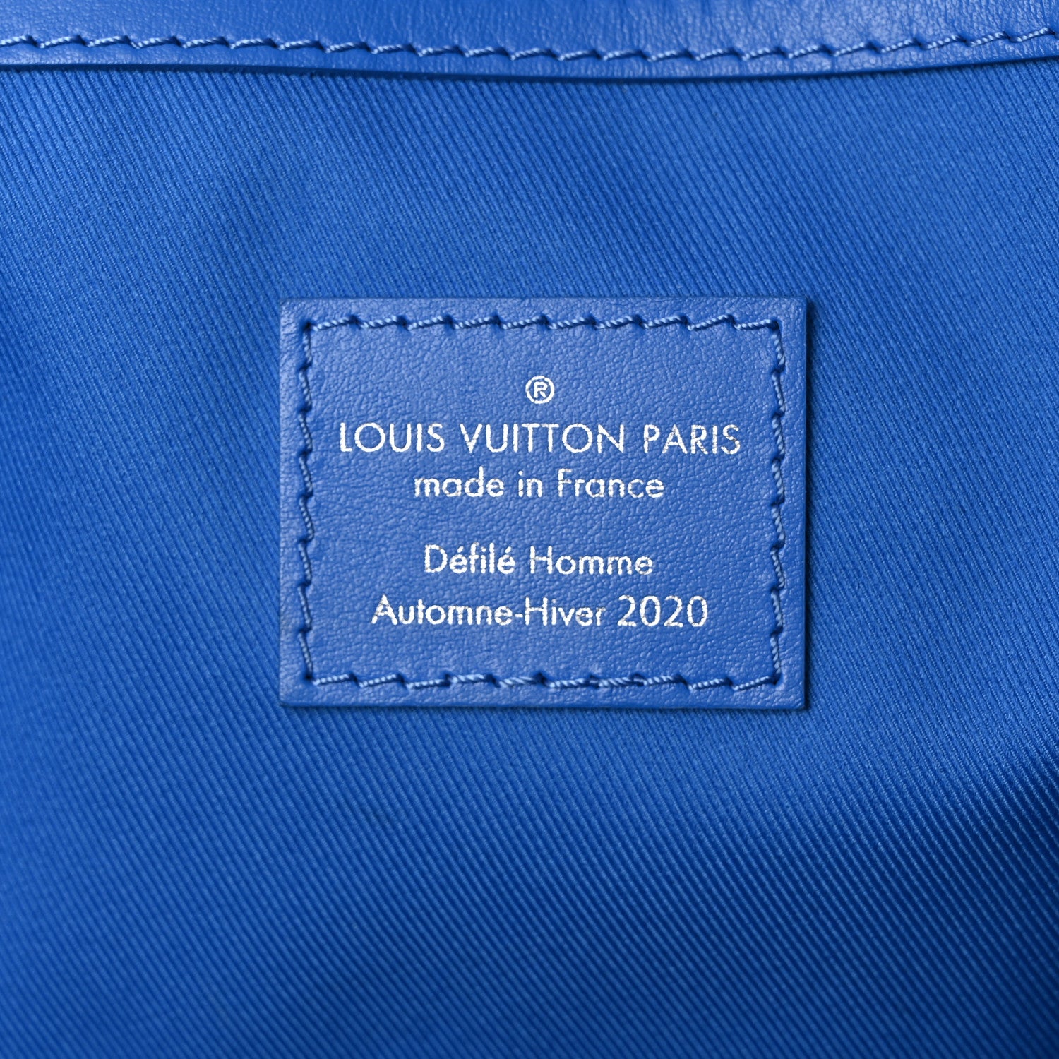 Louis Vuitton Monogram Clouds Keepall Bandouliere 50 Blue 4 of 10