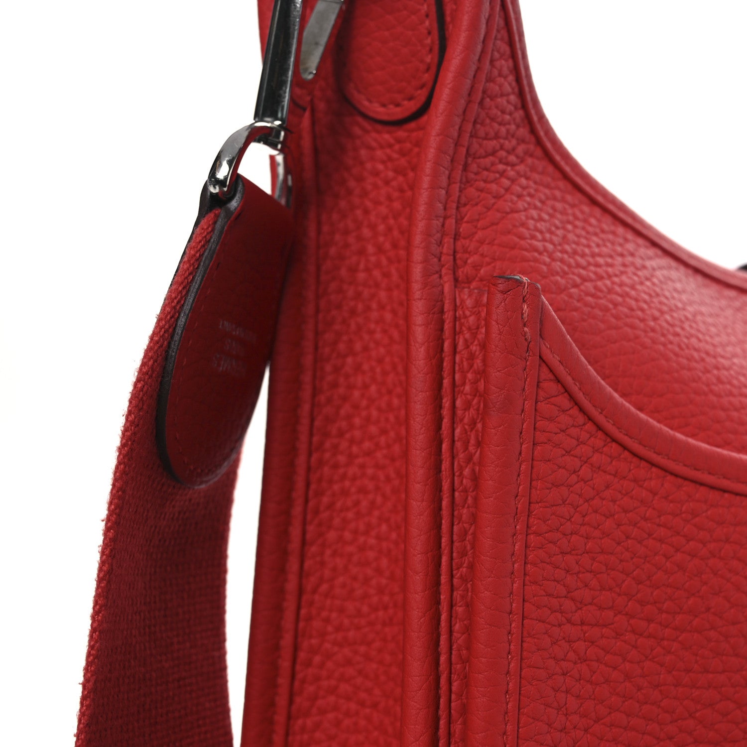 Hermes Taurillon Clemence Evelyne III PM Rouge Tomate 11 of 13