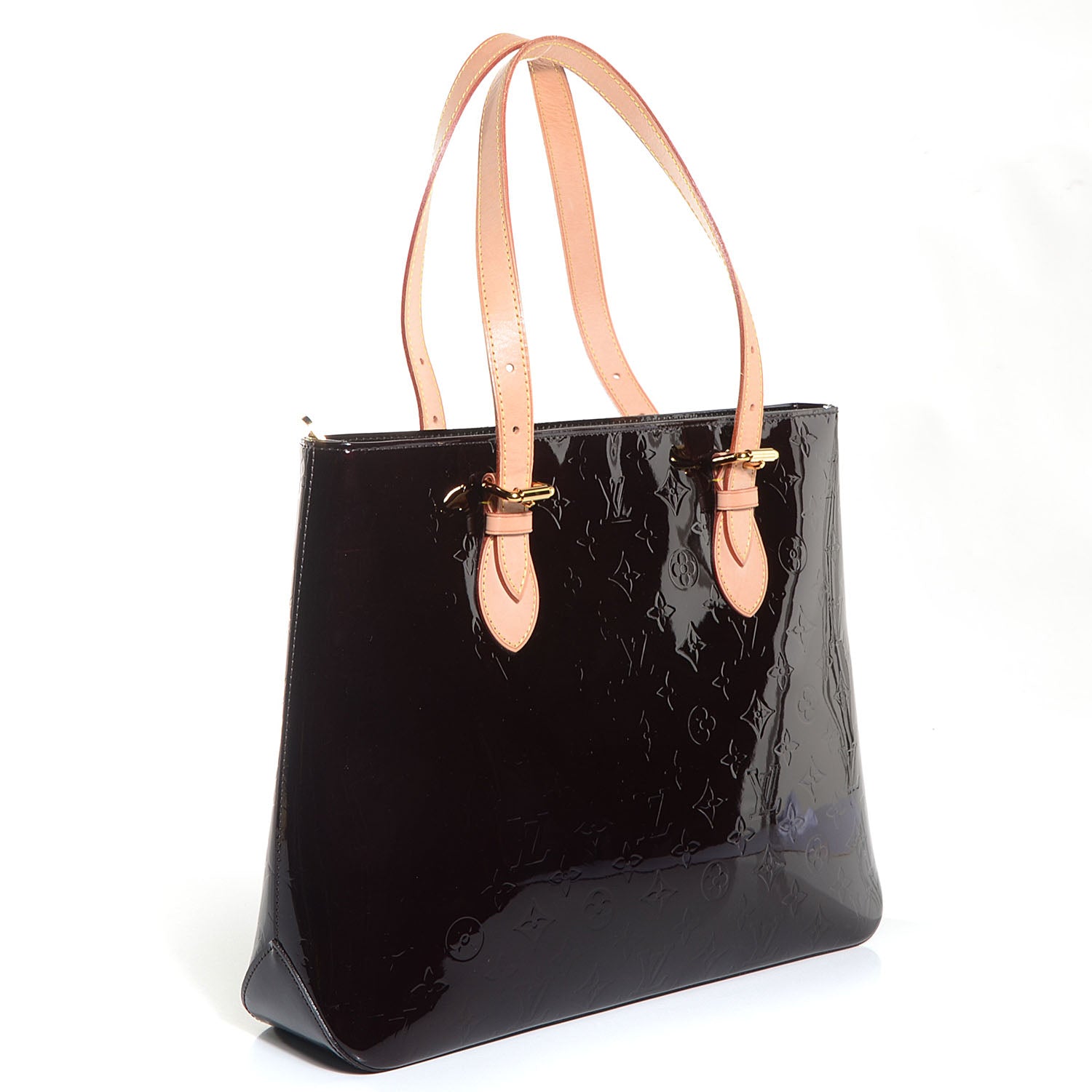 Louis Vuitton Vernis Brentwood Amarante 3 of 7