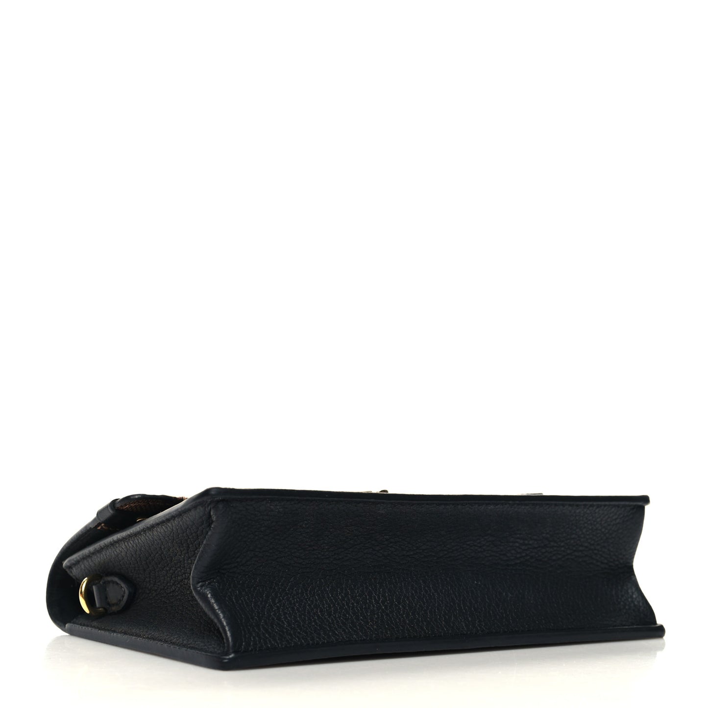 Damier Ebene Vavin Chain Wallet Black