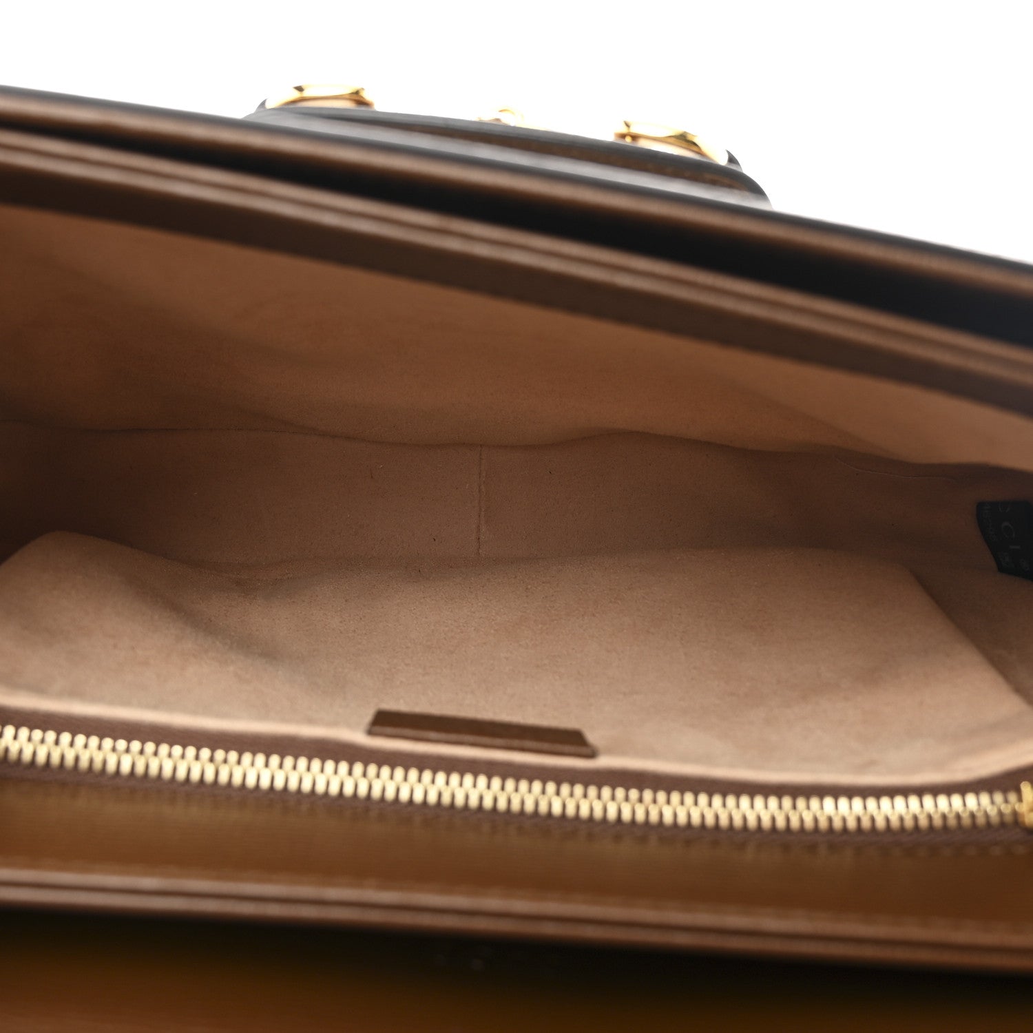 Gucci GG Supreme Monogram Horsebit 1955 Shoulder Bag Beige Brown Sugar 5 of 10