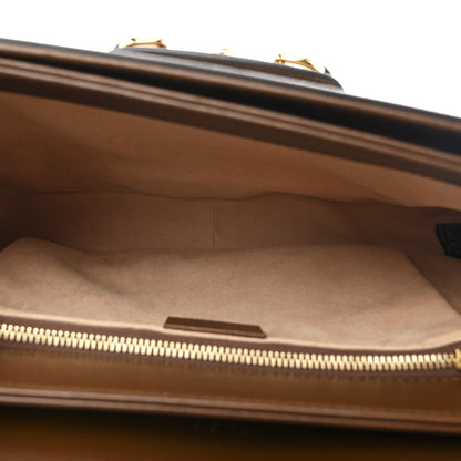 Gucci GG Supreme Monogram Horsebit 1955 Shoulder Bag Beige Brown Sugar 5 of 10