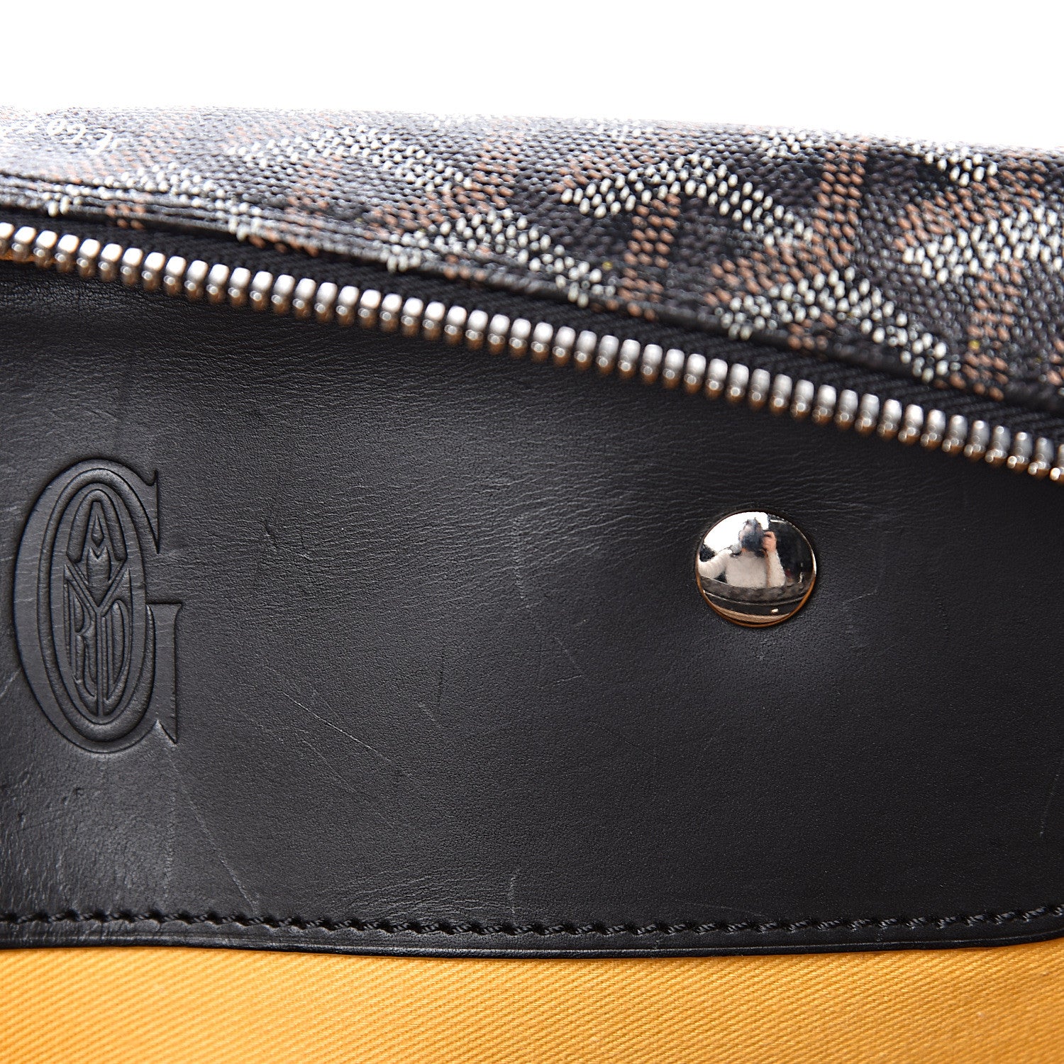 Goyard Goyardine Ambassade MM Briefcase Black 8 of 14