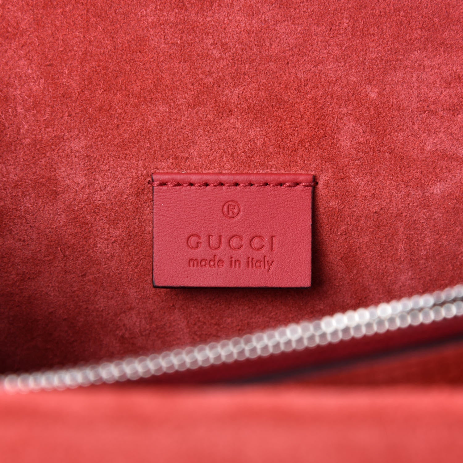 Gucci GG Supreme Monogram Small Dionysus Shoulder Bag Red 9 of 11