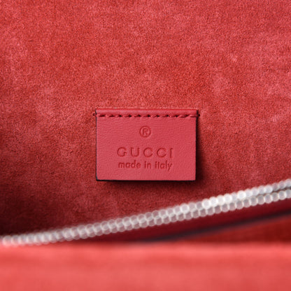 Gucci GG Supreme Monogram Small Dionysus Shoulder Bag Red 9 of 11