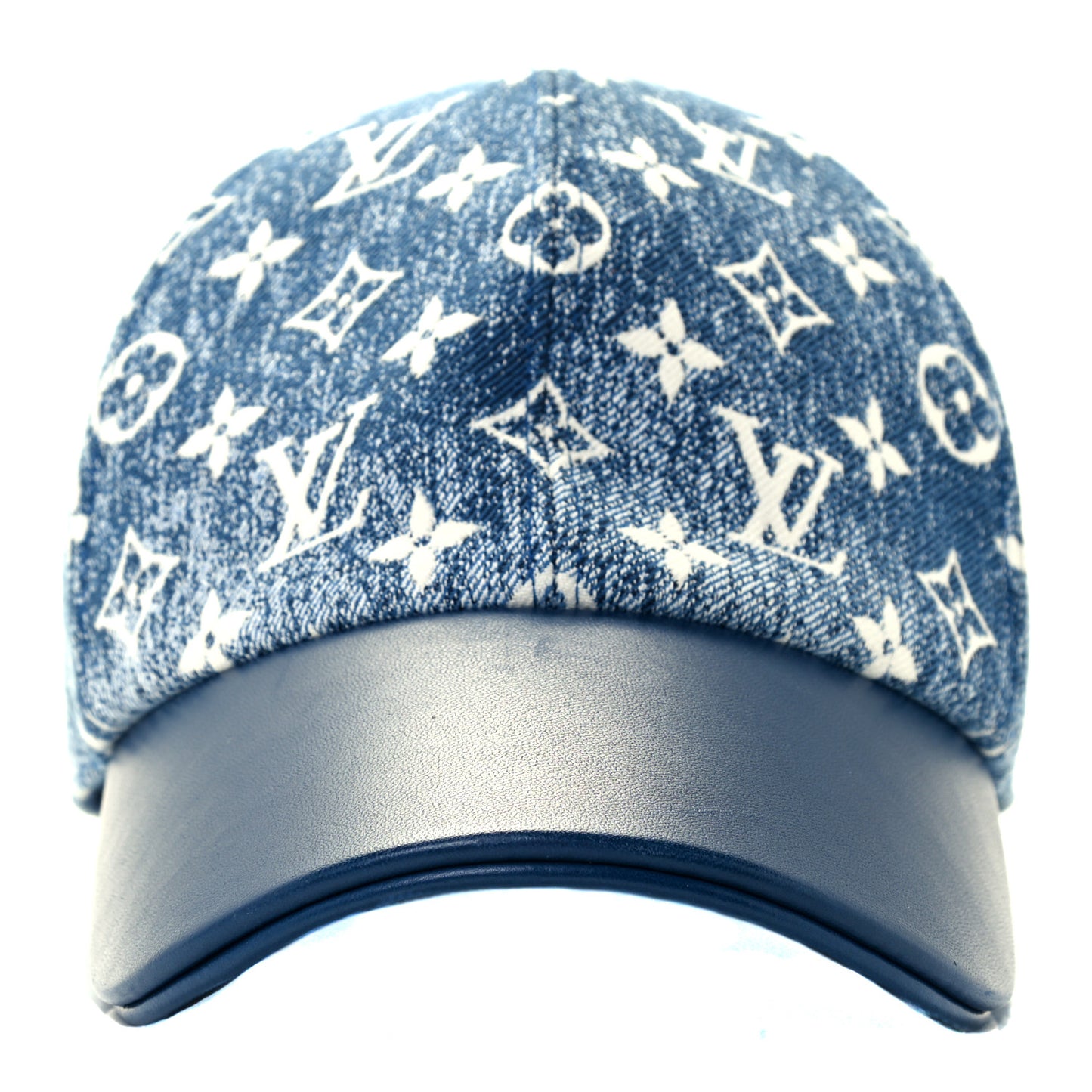 Monogram Jacquard Cap L Blue