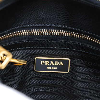 Prada Saffiano Small Galleria Double Zip Tote Black 6 of 7