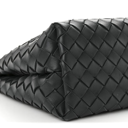 Bottega Veneta Nappa Intrecciato Small Andiamo With Chain Shoulder Bag Black 8 of 10