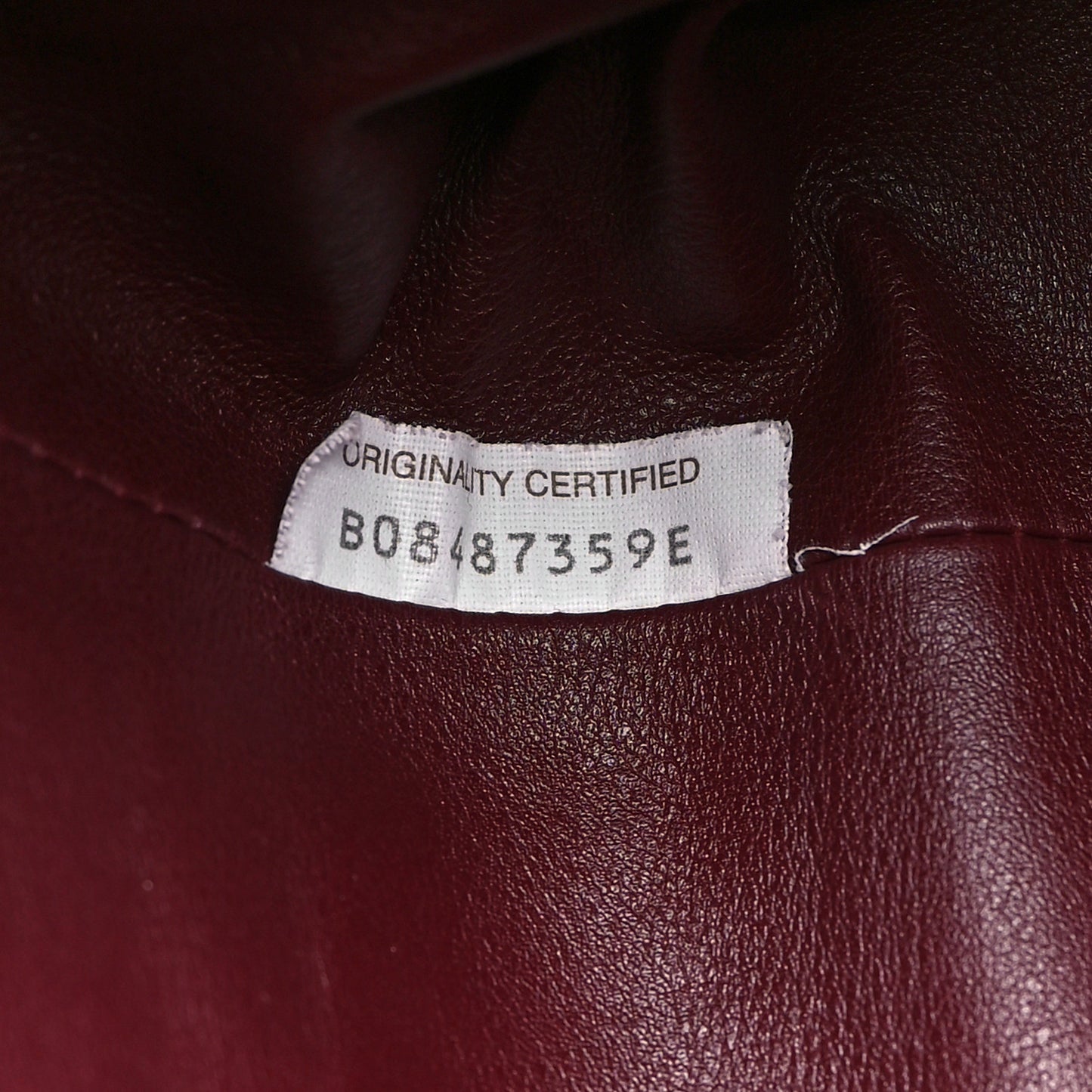 Smooth Butter Calf The Pouch Oversized Clutch Bordeaux