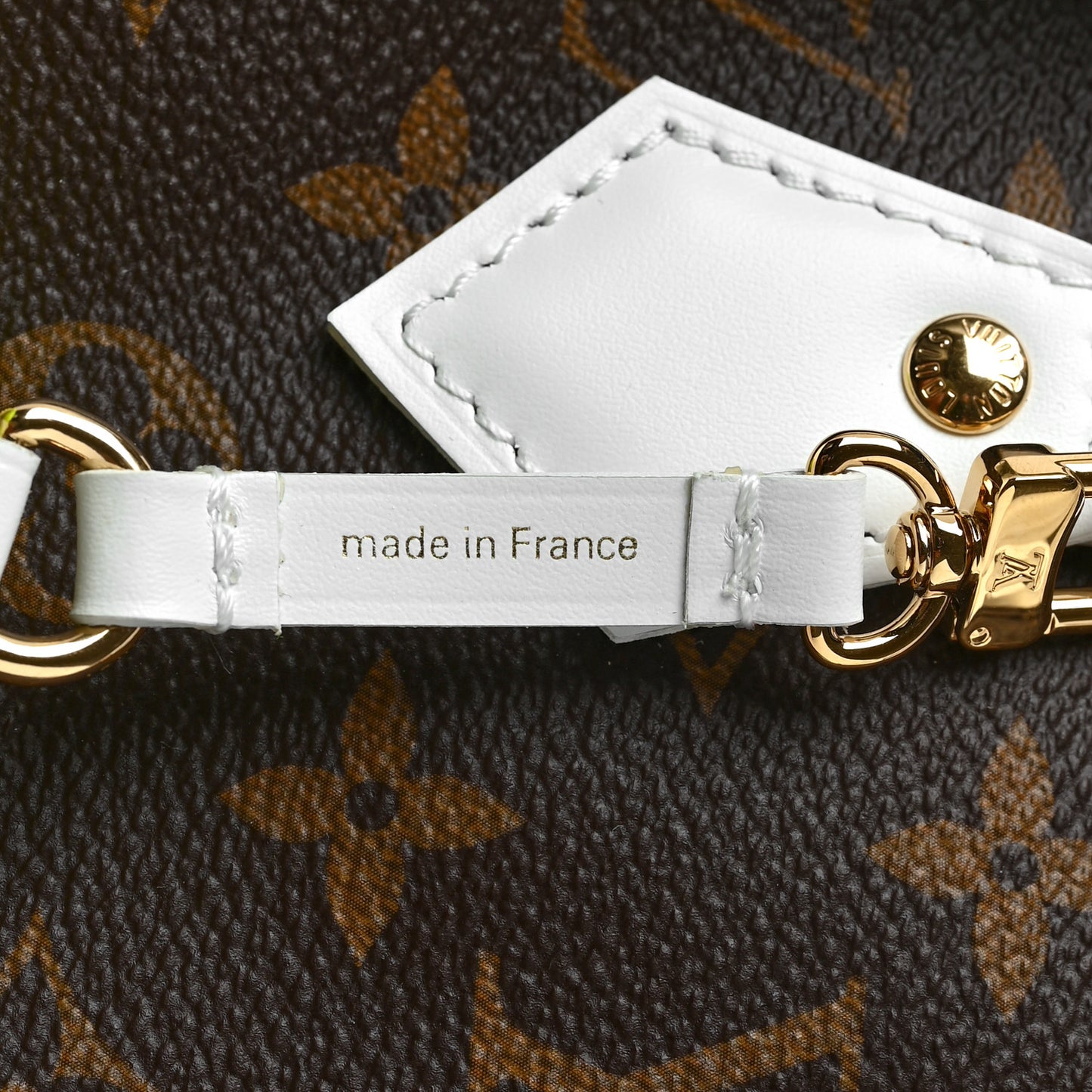 Monogram LV Match Speedy Bandouliere 25 White
