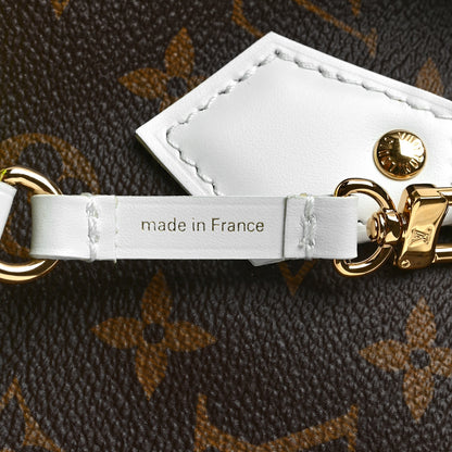 Louis Vuitton Monogram LV Match Speedy Bandouliere 25 White 7 of 9