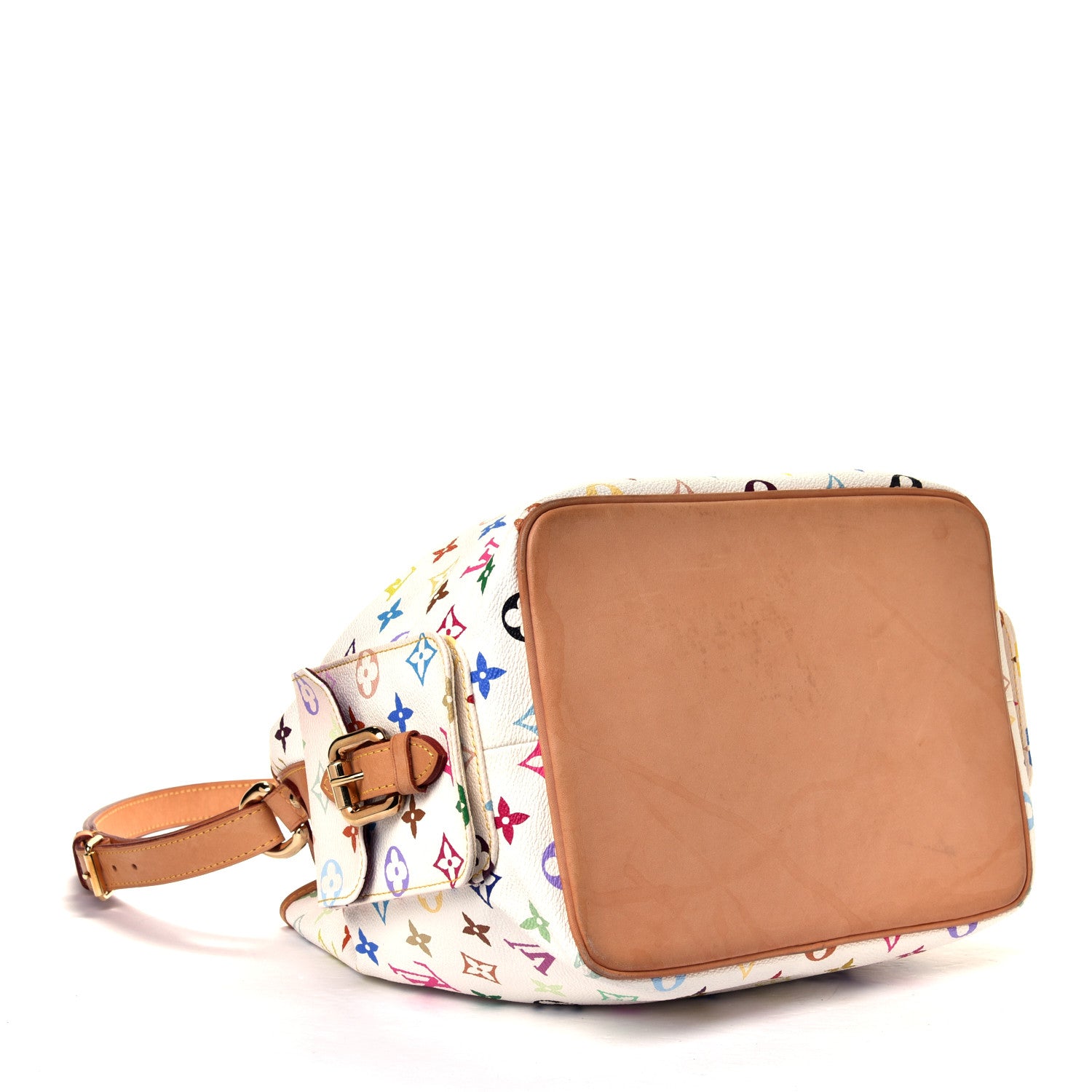 Louis Vuitton Monogram Multicolor Petit Noe White 3 of 8