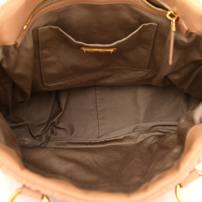 Miu Miu Nappa Matelasse Tote Cammeo 4 of 13