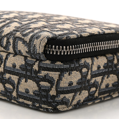 Christian Dior Oblique Pouch Navy Blue 12 of 12