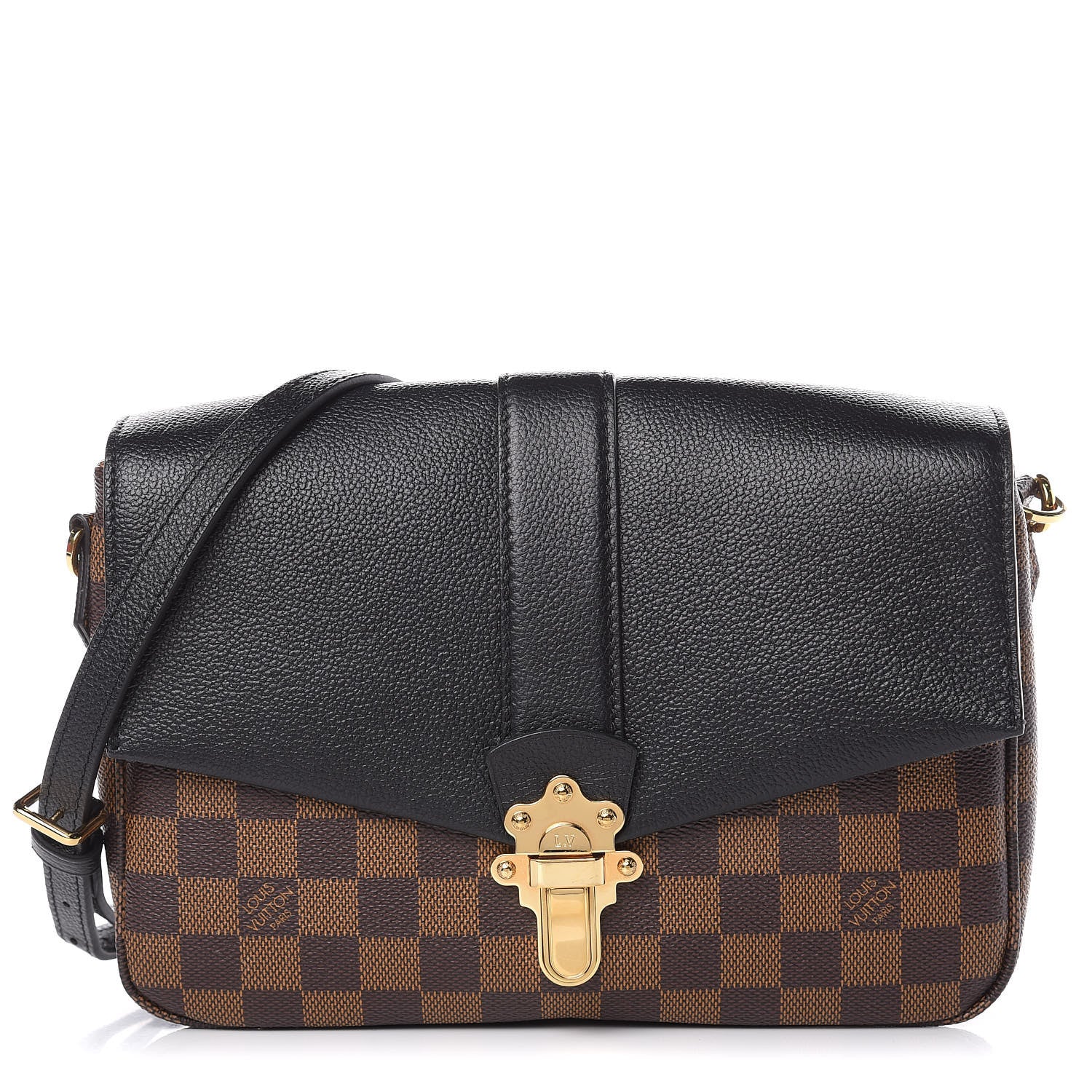 Louis Vuitton Damier Ebene Clapton Black 1 of 9