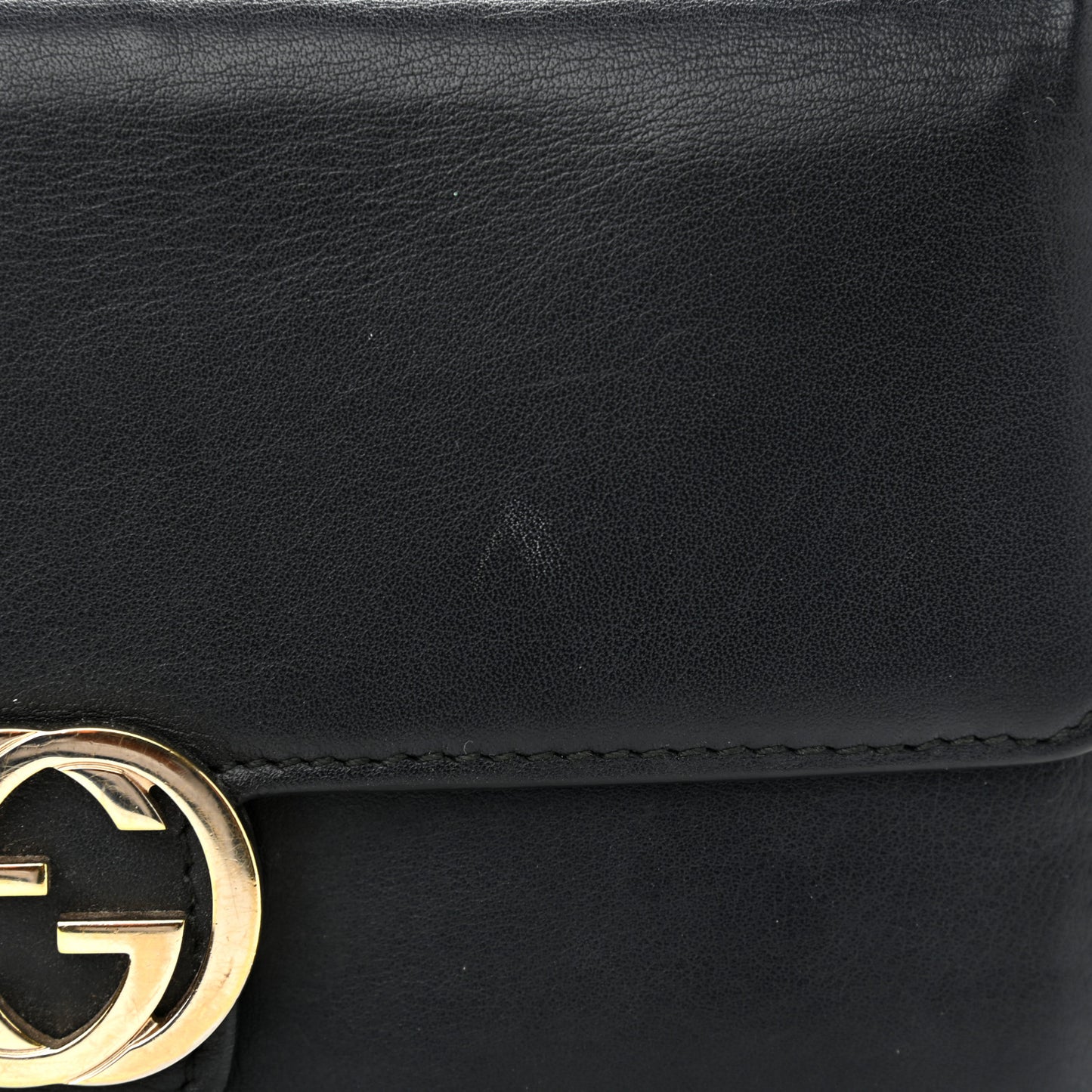 Calfskin Icon Wallet Black