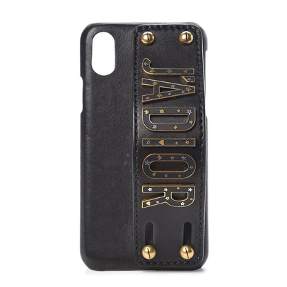 Christian Dior Calfskin J'adior Tech iPhone X Case Black 1 of 9
