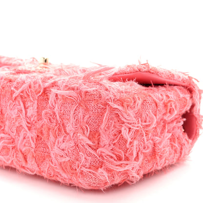 Chanel Tweed Quilted Mini Rectangular Flap Pink 10 of 10
