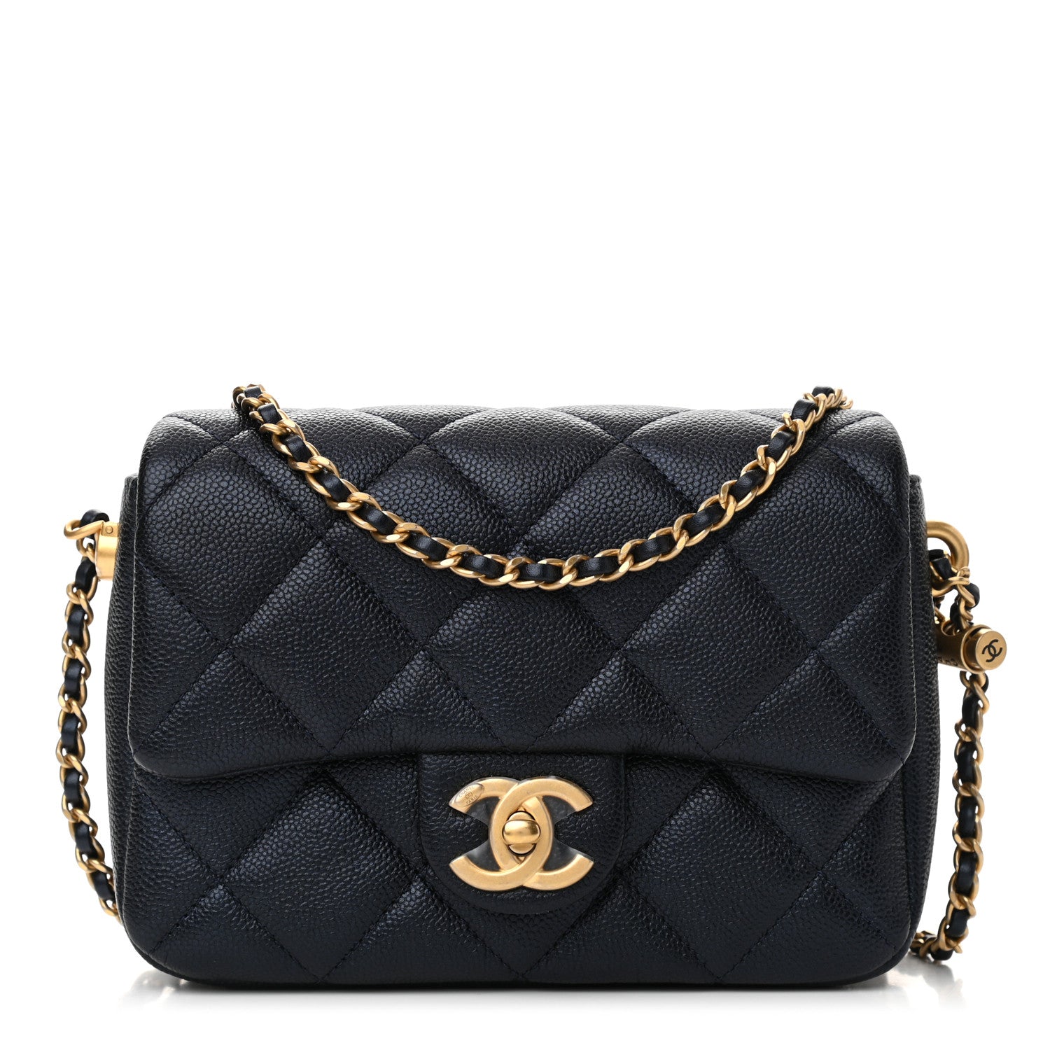Chanel Iridescent Caviar Quilted Mini My Perfect Flap Black 1 of 11