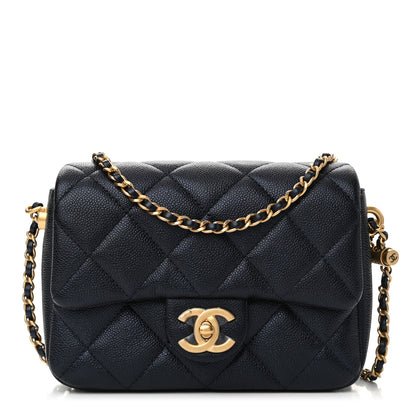 Chanel Iridescent Caviar Quilted Mini My Perfect Flap Black 1 of 11