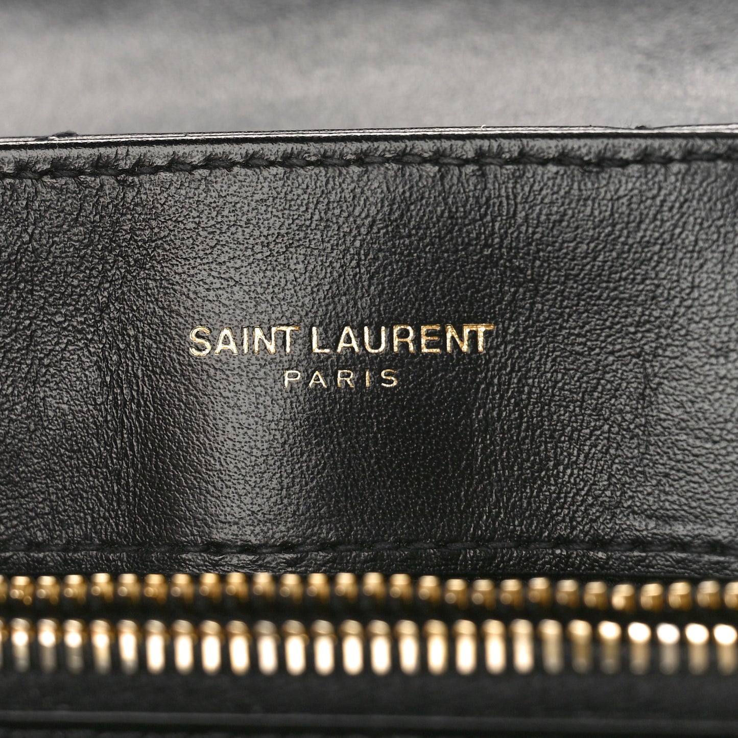 Calfskin Y Quilted Monogram Small Loulou Chain Satchel Black
