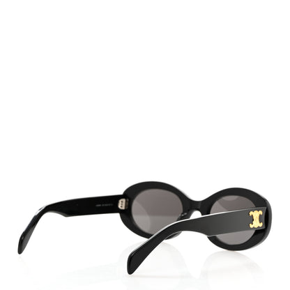 Celine Acetate Triomphe 01 Sunglasses CL 40194U Black 4 of 7