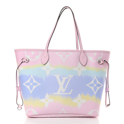 Louis Vuitton Monogram Escale Neverfull MM Pastel 3 of 10