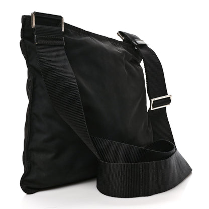 Prada Tessuto Nylon Flat Messenger Bag Black 3 of 9