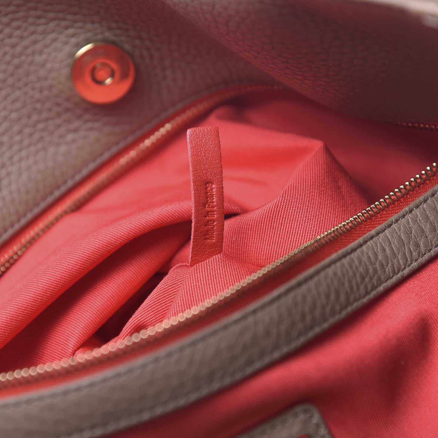 Calfskin Panettone Spiked Shopper Tote Nude