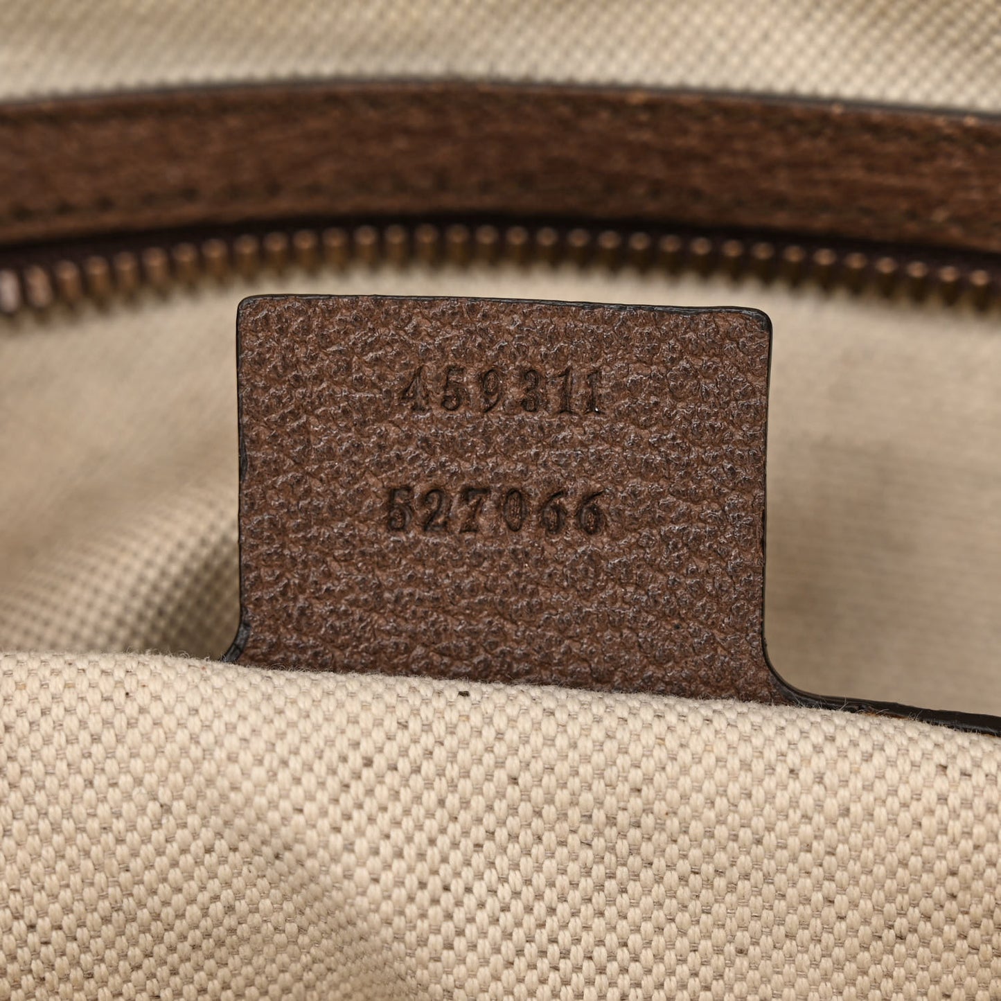 Soft GG Supreme Monogram Web Large Duffle Bag Beige New Acero Crop
