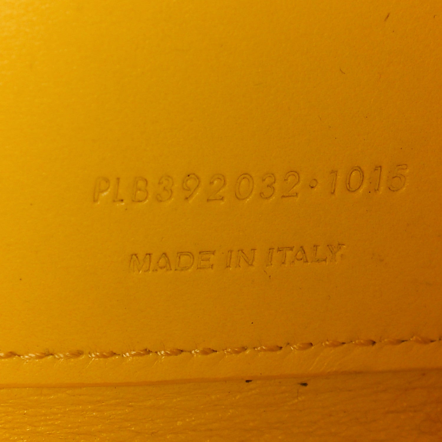 Saint Laurent Grained Calfskin Baby Sac De Jour Yellow 8 of 17