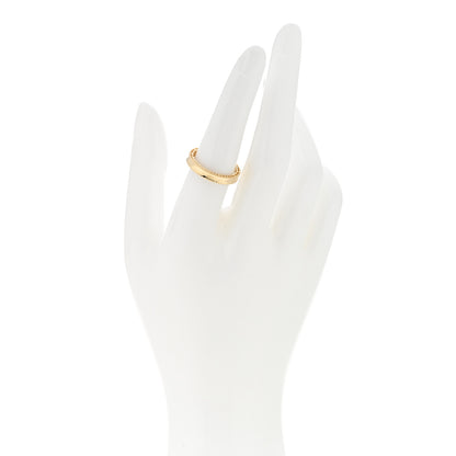 Roberto Coin 18K Yellow Gold Symphony Princess Ring 53 6.5 2 of 4