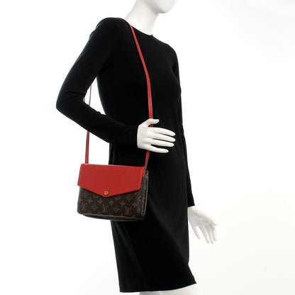 Louis Vuitton Monogram Twice Pochette Cherry 2 of 9