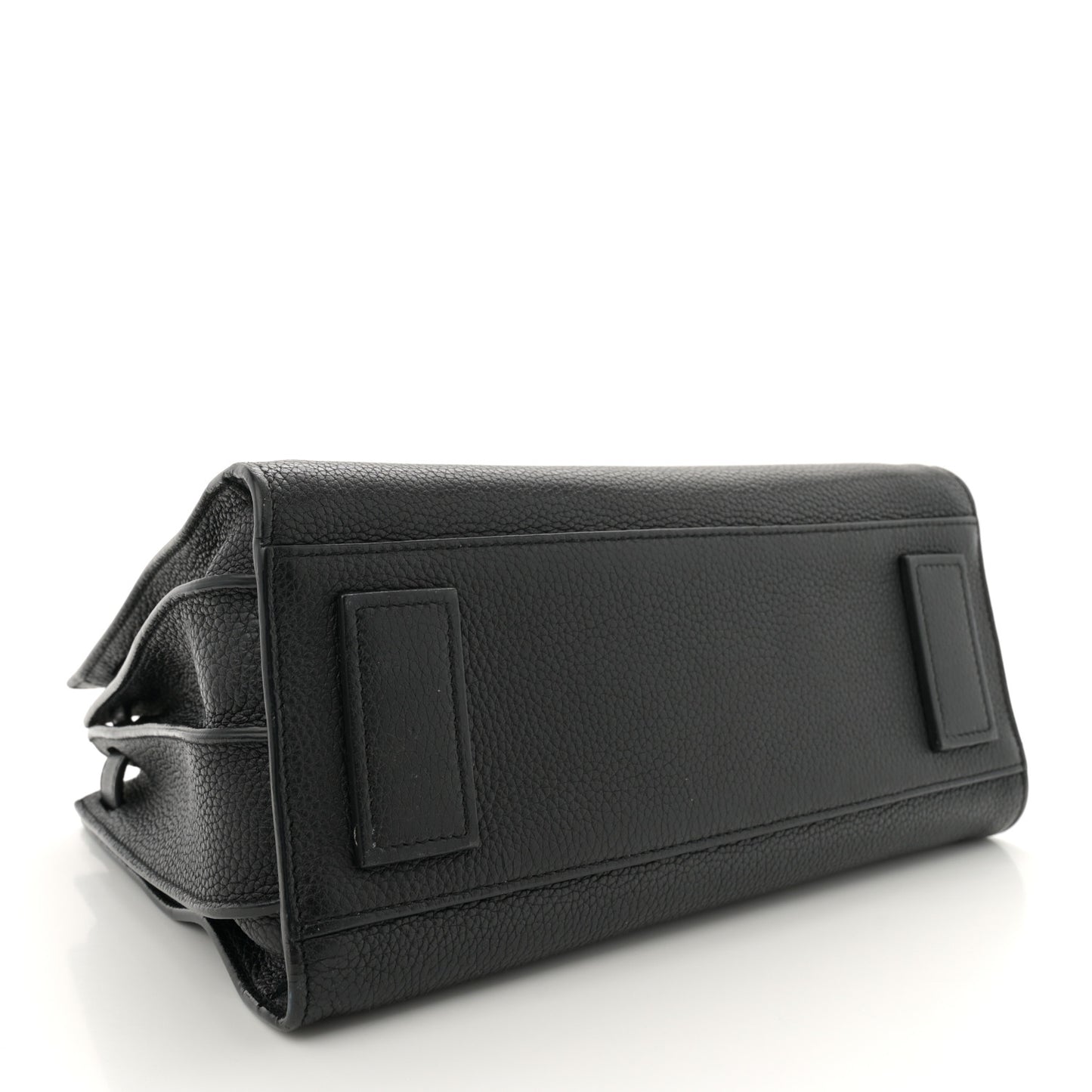 Grained Calfskin Baby Sac De Jour Souple Black