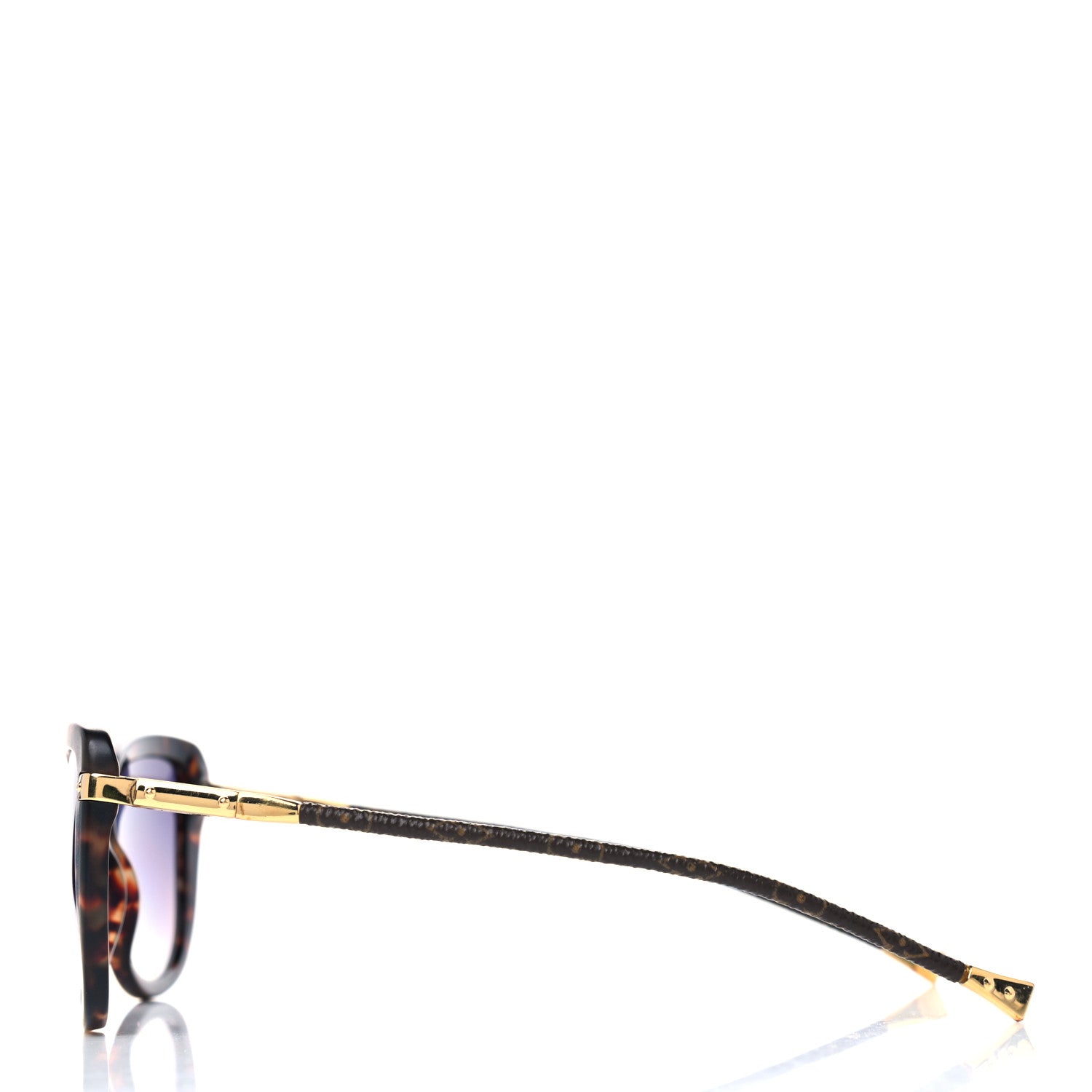 Louis Vuitton Monogram Charlotte Z0629W Sunglasses Dark Tortoise 3 of 5