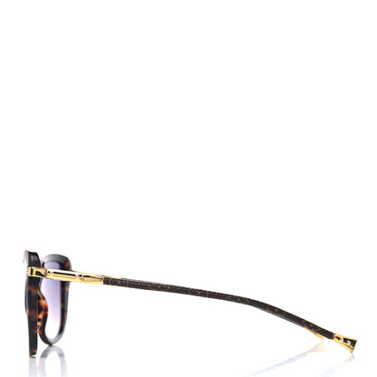 Louis Vuitton Monogram Charlotte Z0629W Sunglasses Dark Tortoise 3 of 5