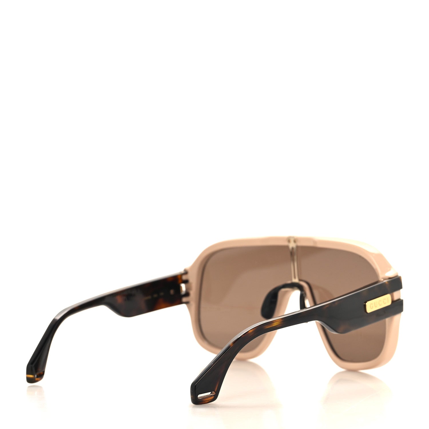 Gucci Acetate Aviator Sunglasses GG0663S Havana 4 of 7