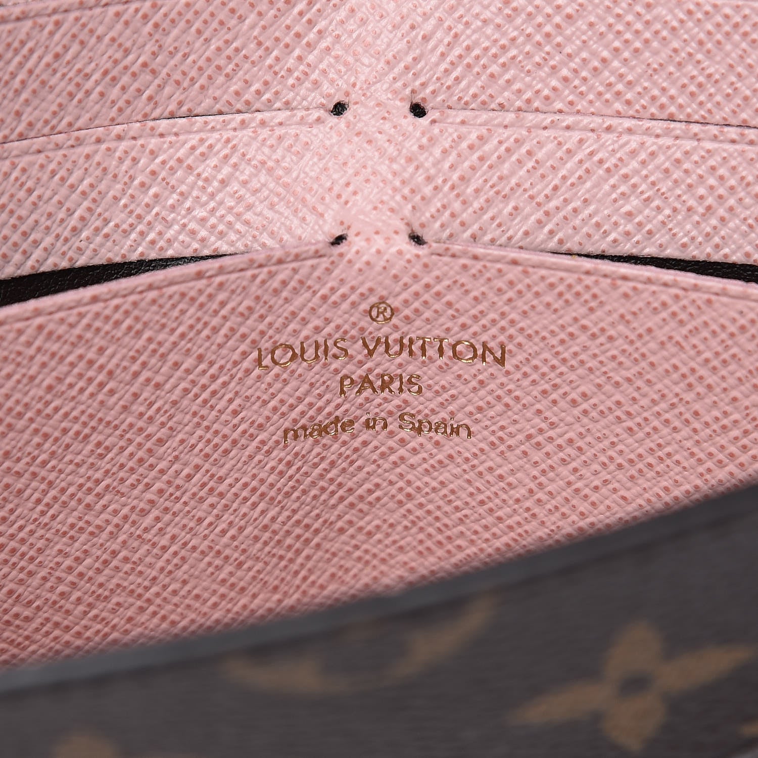 Louis Vuitton Monogram Jeanne Wallet Rose Ballerine 6 of 6