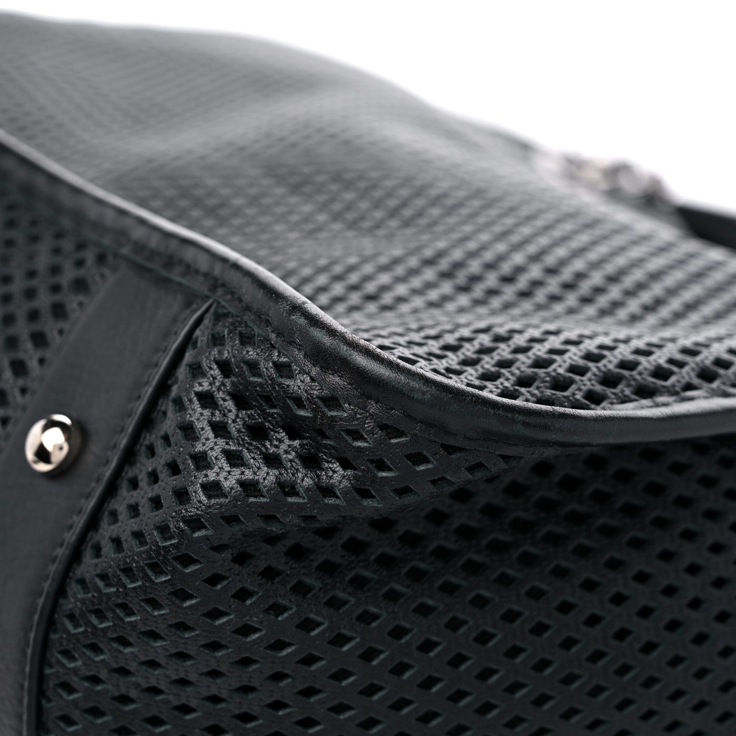 Chanel Calfskin Perforated Up In The Air Tote Black 11 of 12