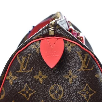 Louis Vuitton Monogram Totem Speedy 30 Flamingo 6 of 11
