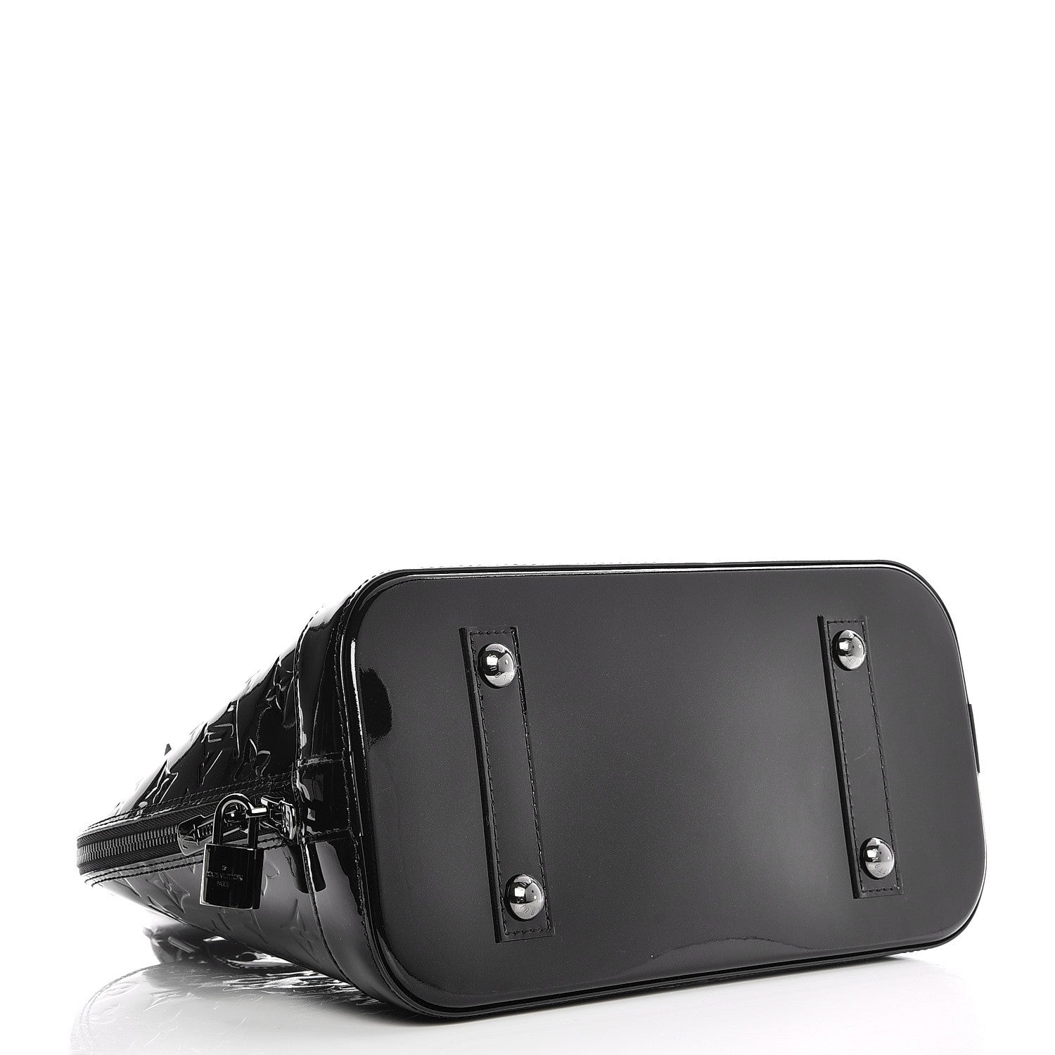 Louis Vuitton Vernis Alma PM Noir Magnetique 4 of 7