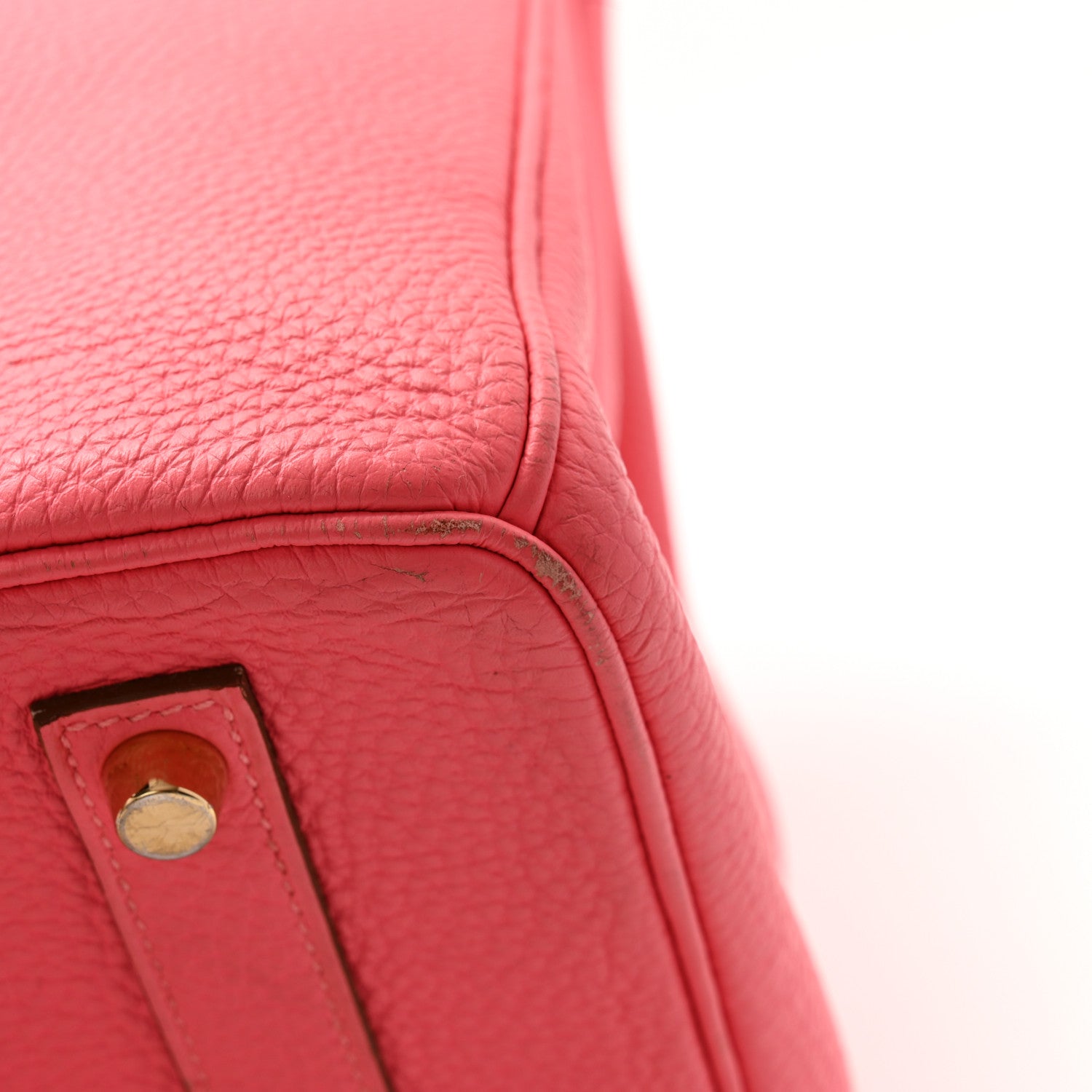 Hermes Togo Birkin 35 Rose Lipstick 11 of 14