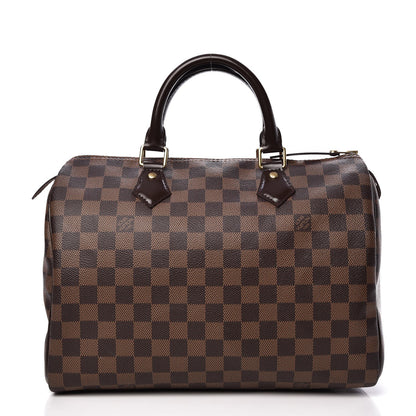 Louis Vuitton Damier Ebene Speedy 30 1 of 11