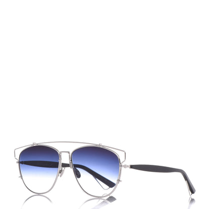 Christian Dior Technologic Sunglasses Silver Blue 1 of 8