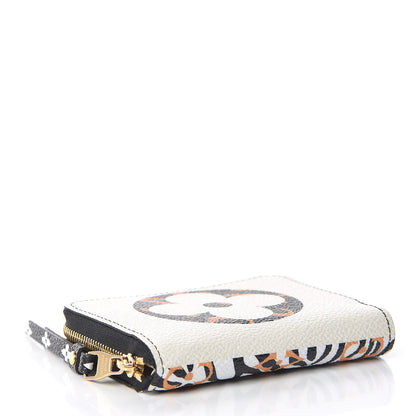 Louis Vuitton Monogram Giant Jungle Zippy Coin Purse Ivory 4 of 7