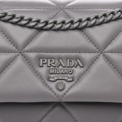 Prada Nappa Triangle Stitched Small Spectrum Bag Marmo 10 of 10