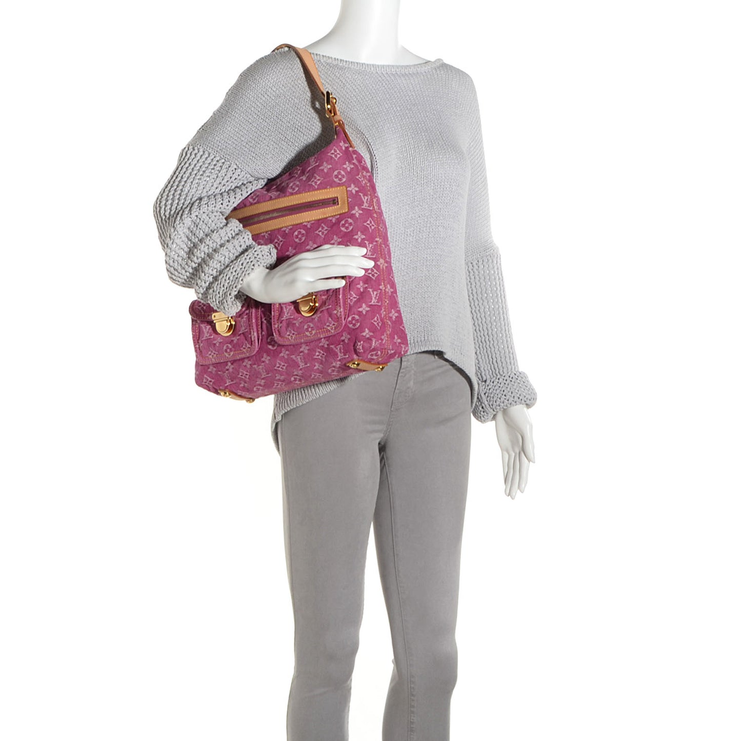 Denim Baggy GM Fuchsia