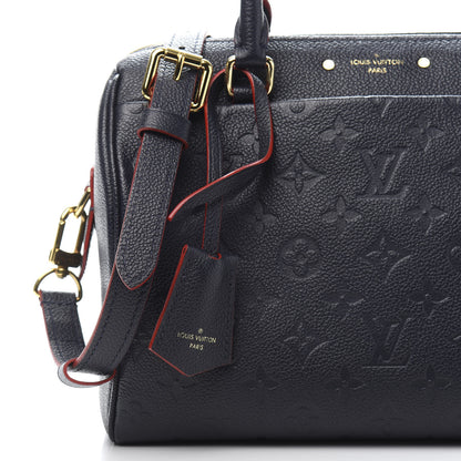 Louis Vuitton Empreinte Speedy Bandouliere 25 NM Marine Rouge 10 of 11