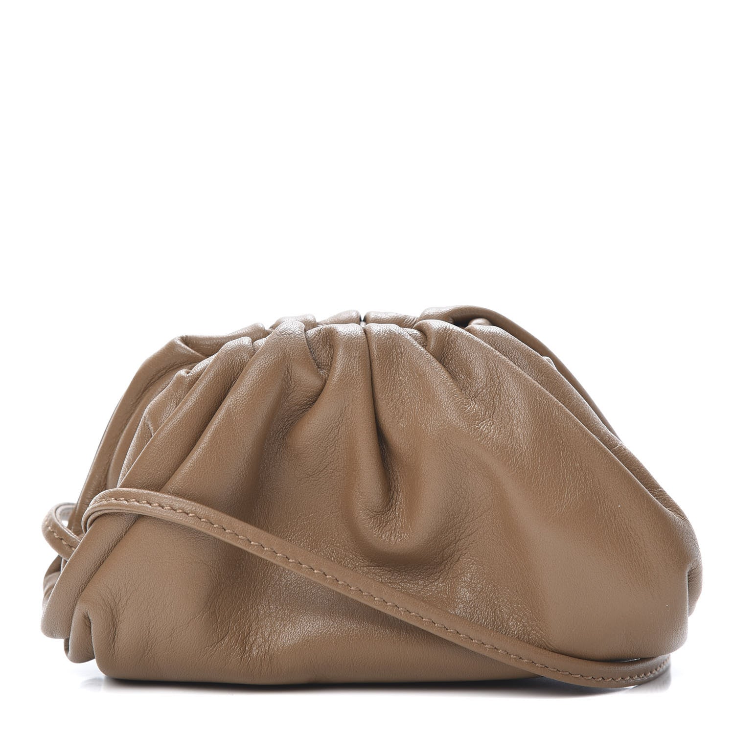 Bottega Veneta Butter Calfskin Coin Purse Cammello 1 of 10